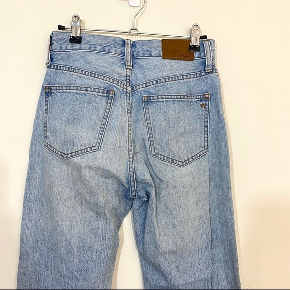 Madewell The Perfect Summer Jean Fitzgerald Wash 24 Mom Boyfriend High Waisted - Picture 4 of 7